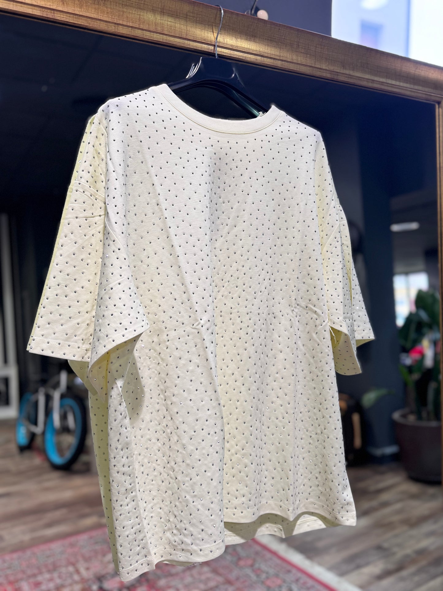 Camiseta brillo amarilla
