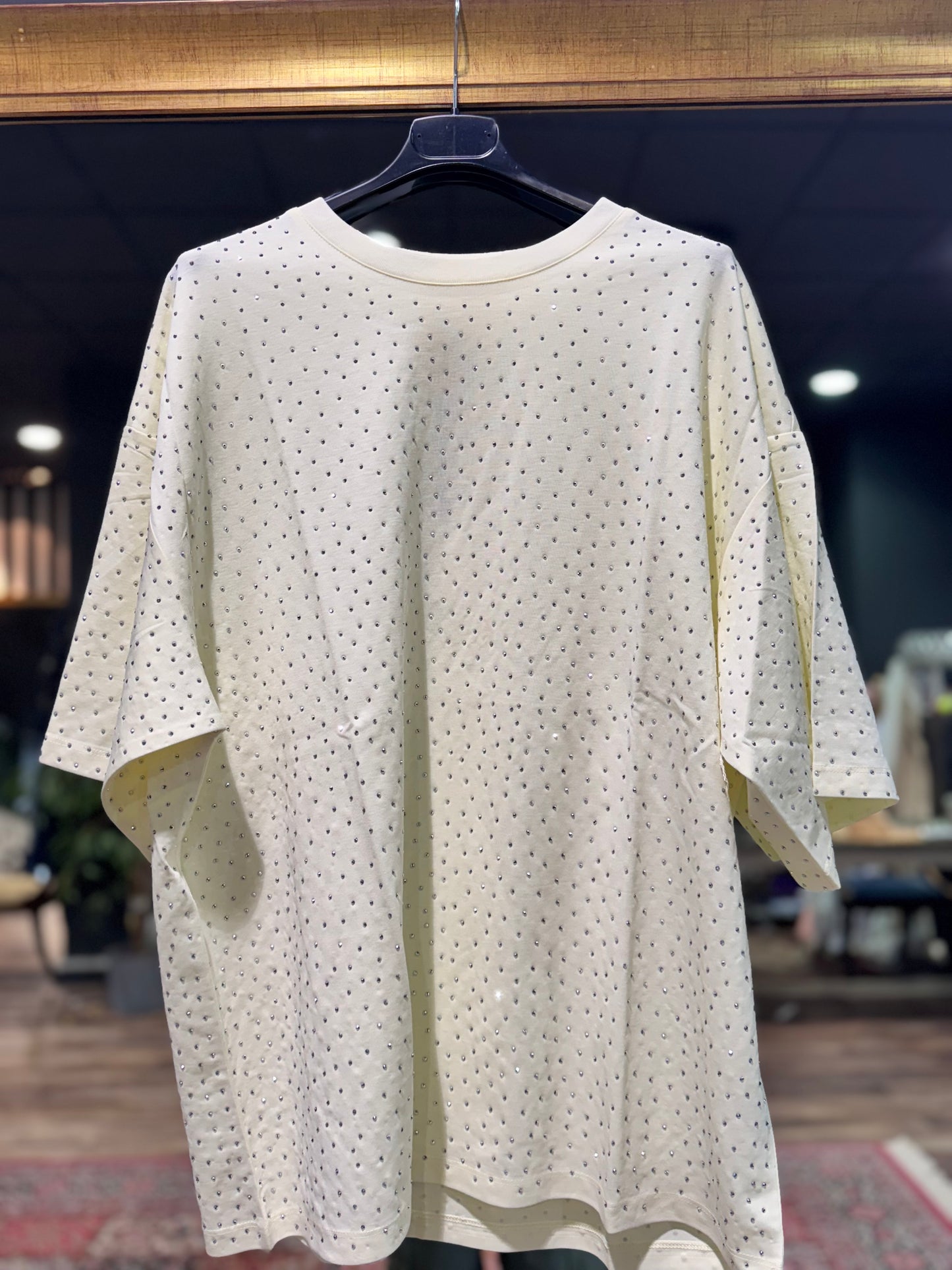 Camiseta brillo amarilla