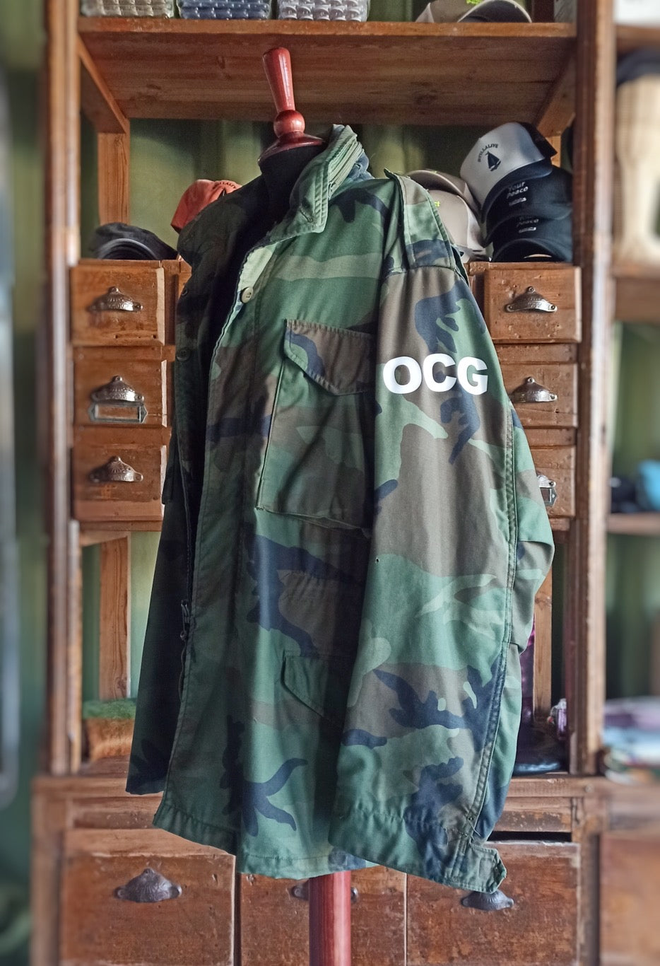 Parka militar auténtica americana