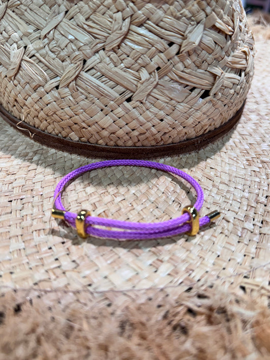 Pulsera marinera morada