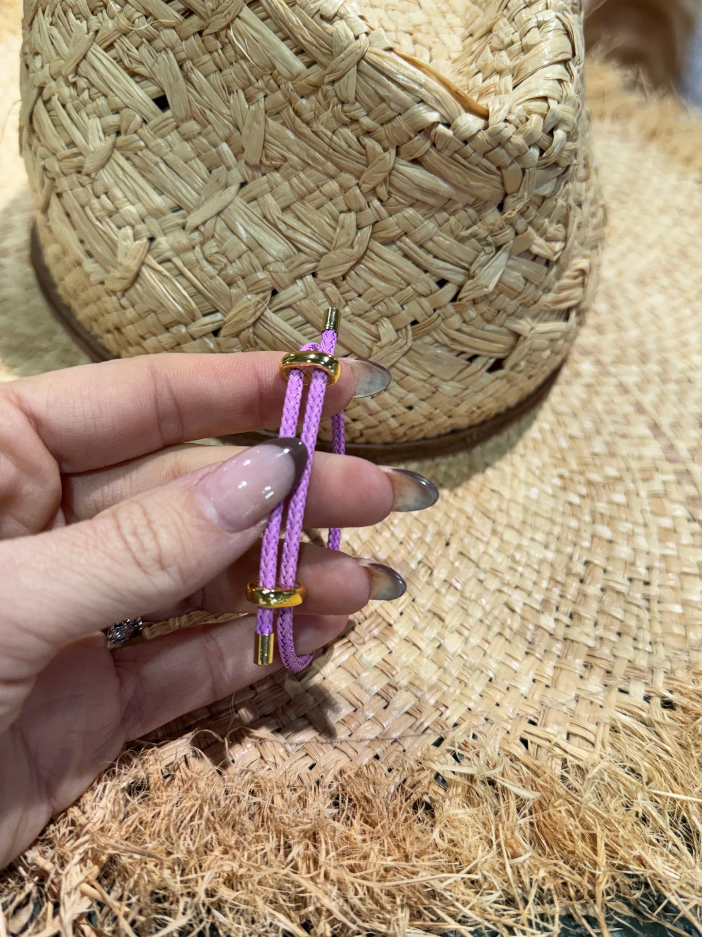 Pulsera marinera morada