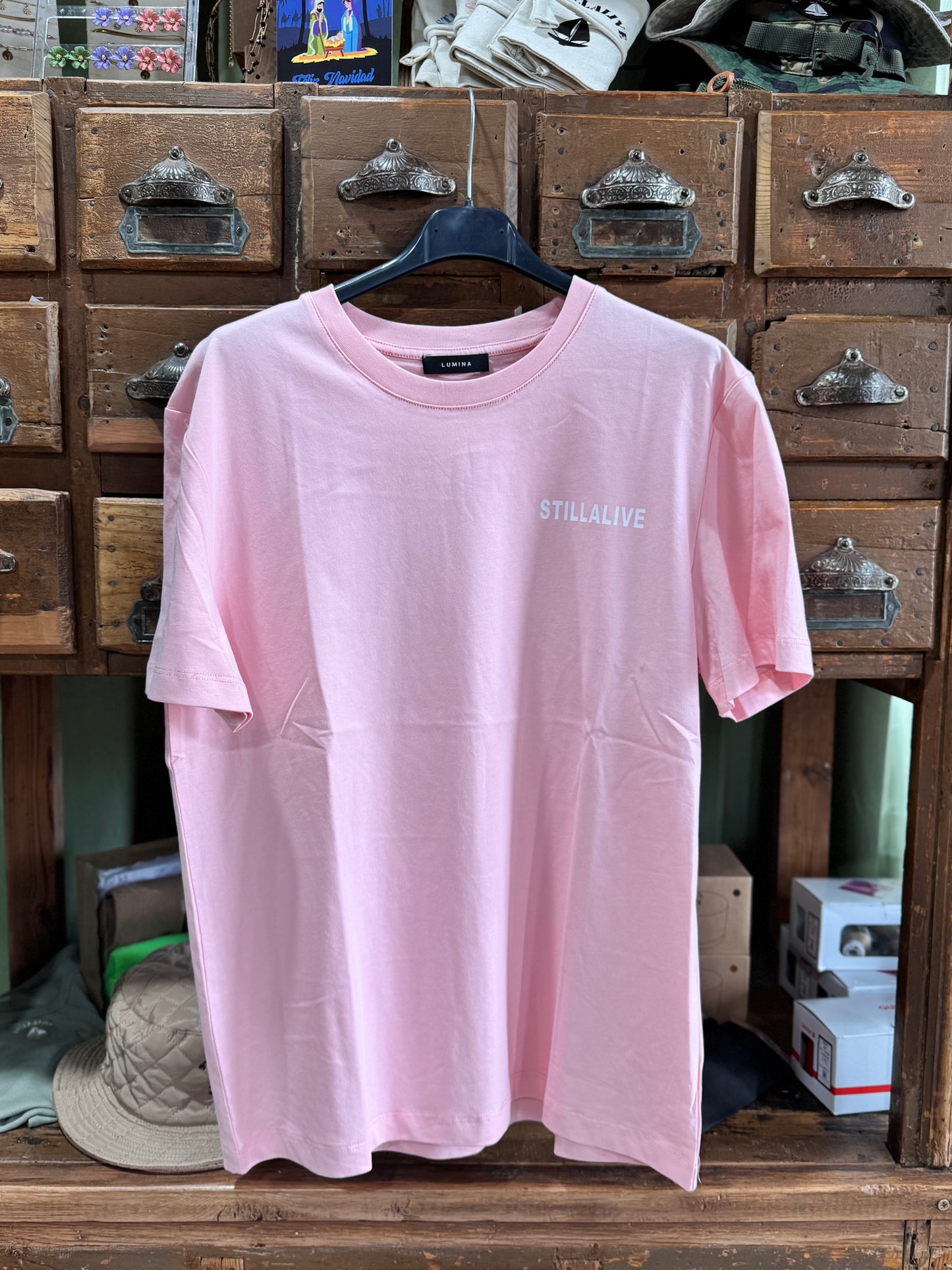 Camiseta basic Rosa