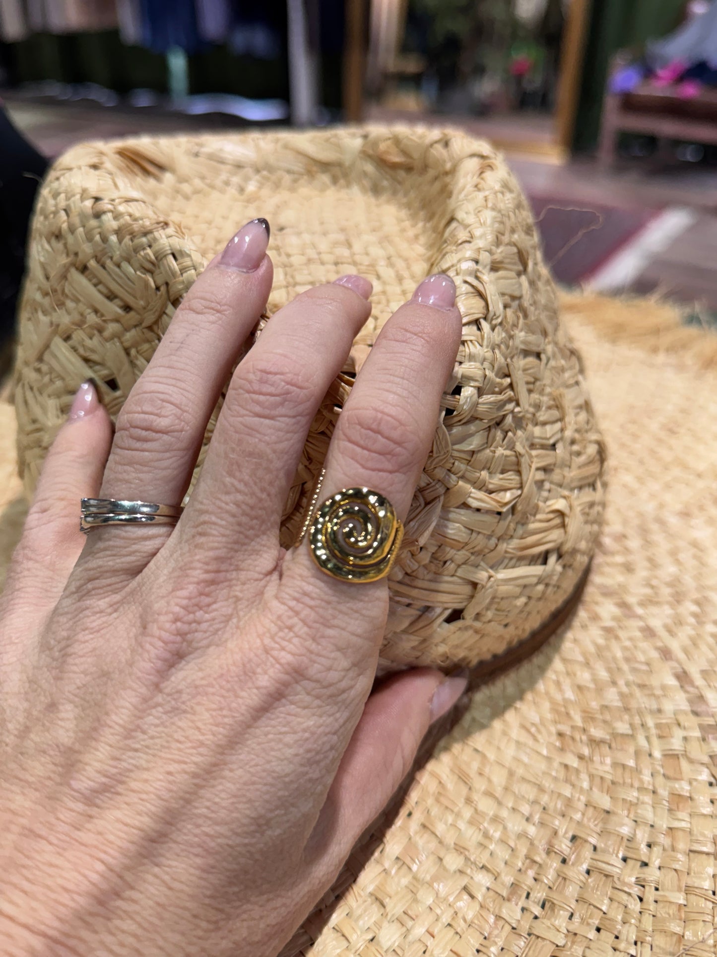Anillo caracola