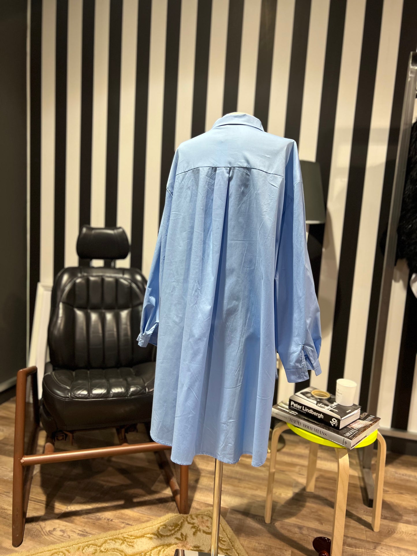 Camisa oversize Azul