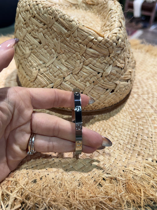 Pulsera acero inspo ancha