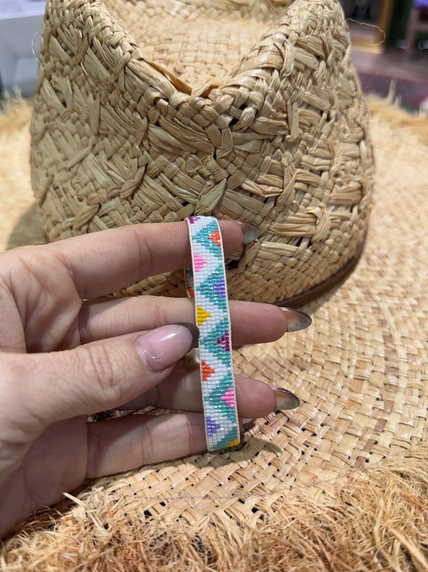 Miyuki pulsera triángulos