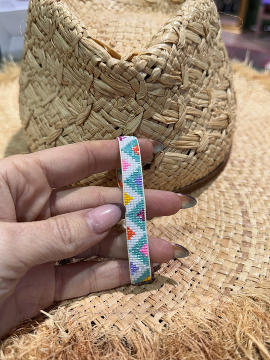Miyuki pulsera triángulos
