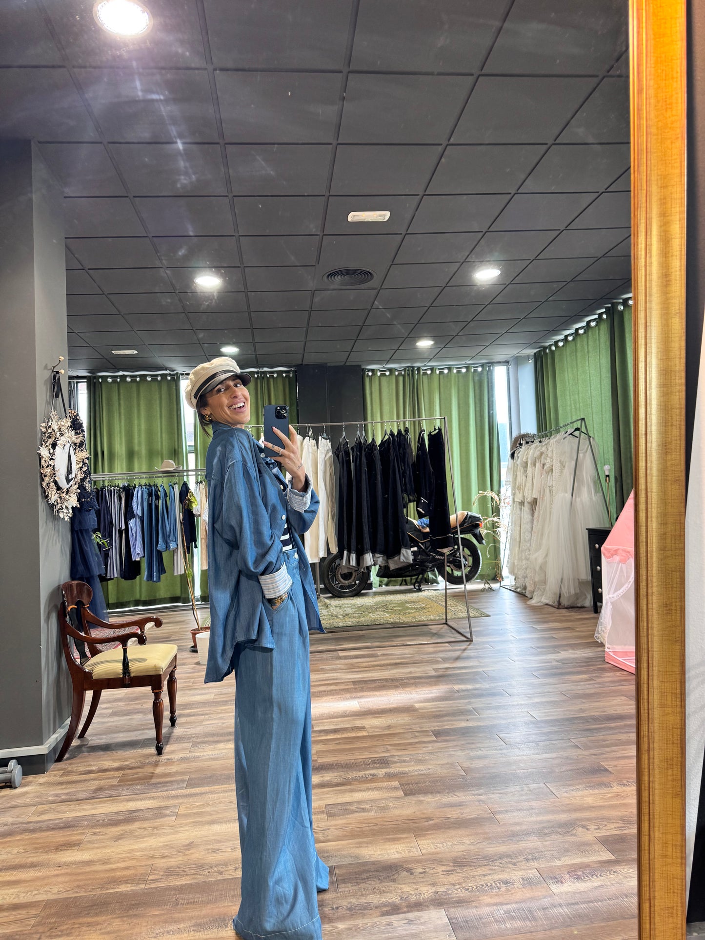 Camisa oversize Denim
