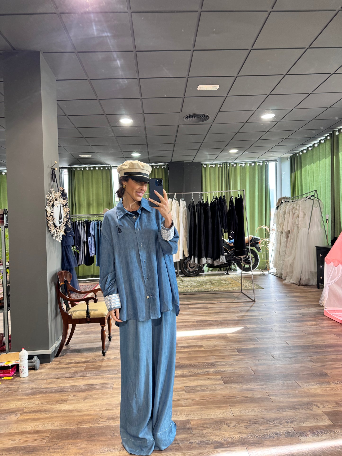Camisa oversize Denim