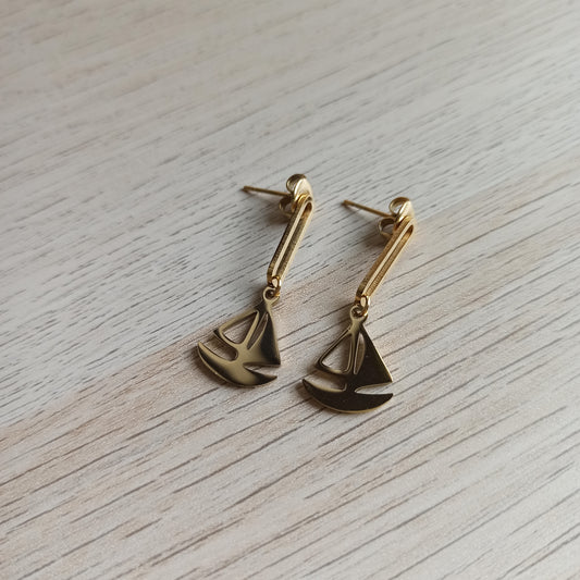 Pendientes Sailboat