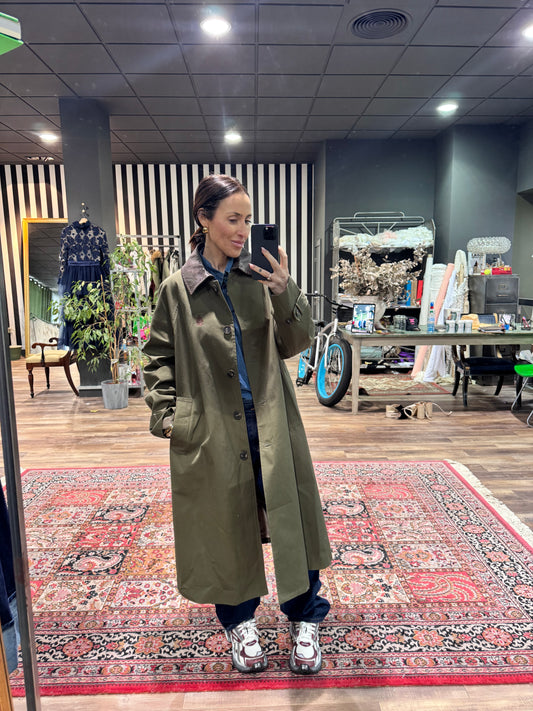 Gabardina Verde
