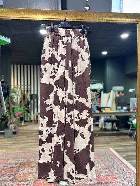 Pantalón vaca marrón