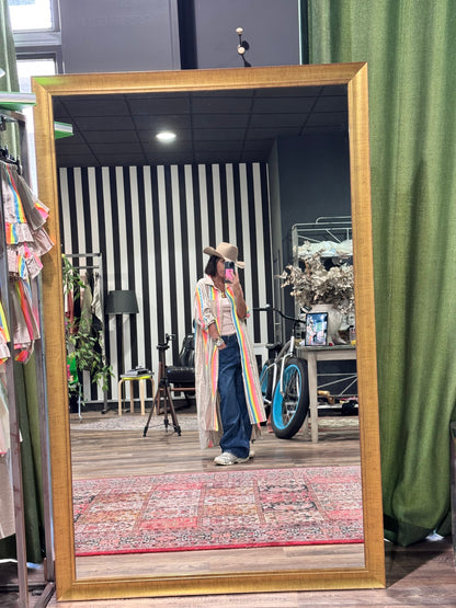 Vestido arcoíris oscuro