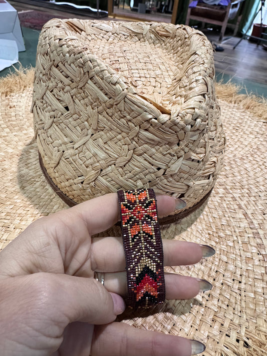 Miyuki pulsera marrón