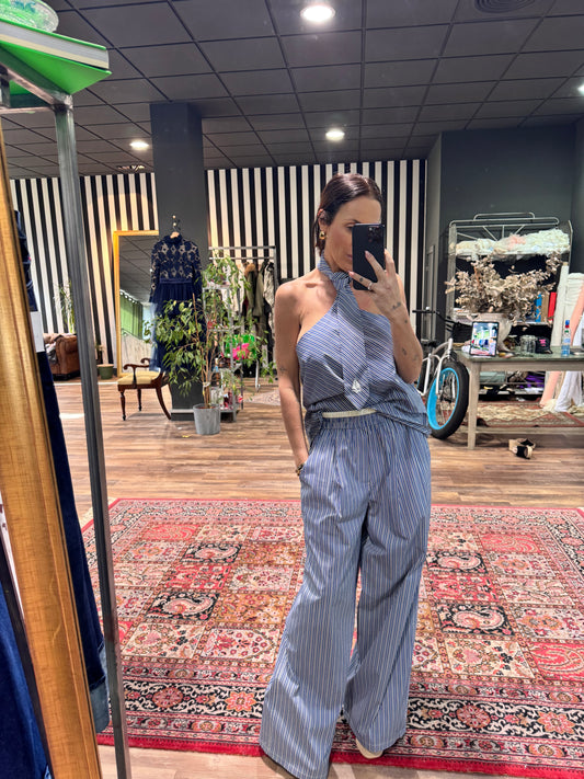 Pantalón Bóxer Azul