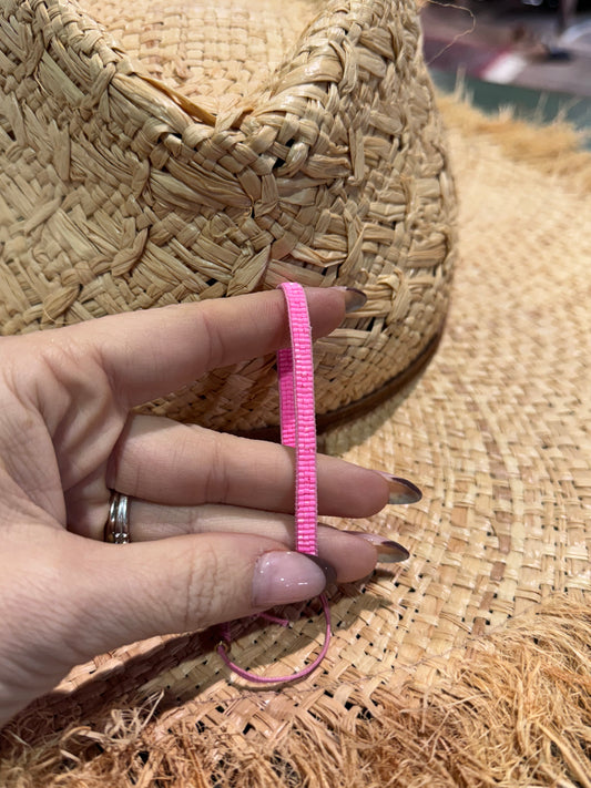 Miyuki pulsera fucsia