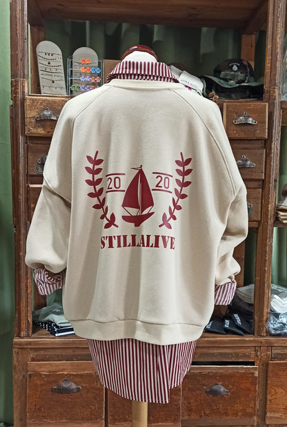 Sudadera Beige Laurel