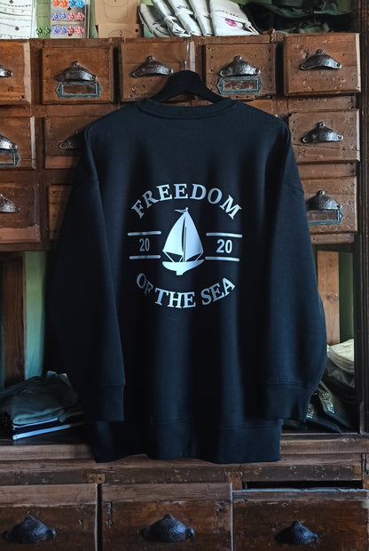 Sudadera negra Freedom of the Sea